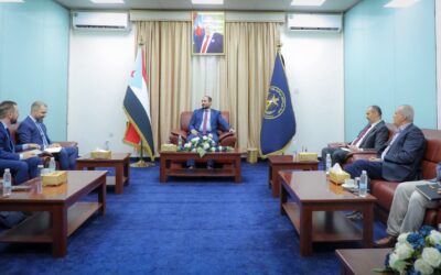 الأمين العام للأمانة العامة يبحث سبل تعزيز جهود تحقيق السلام مع وفد المعهد الأوروبي