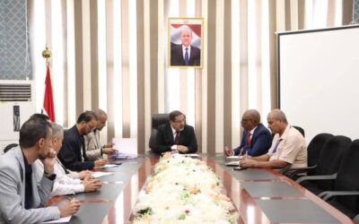 وزير العدل يبحث مع ممثل مفوضية حقوق الإنسان تعزيز التعاون المشترك