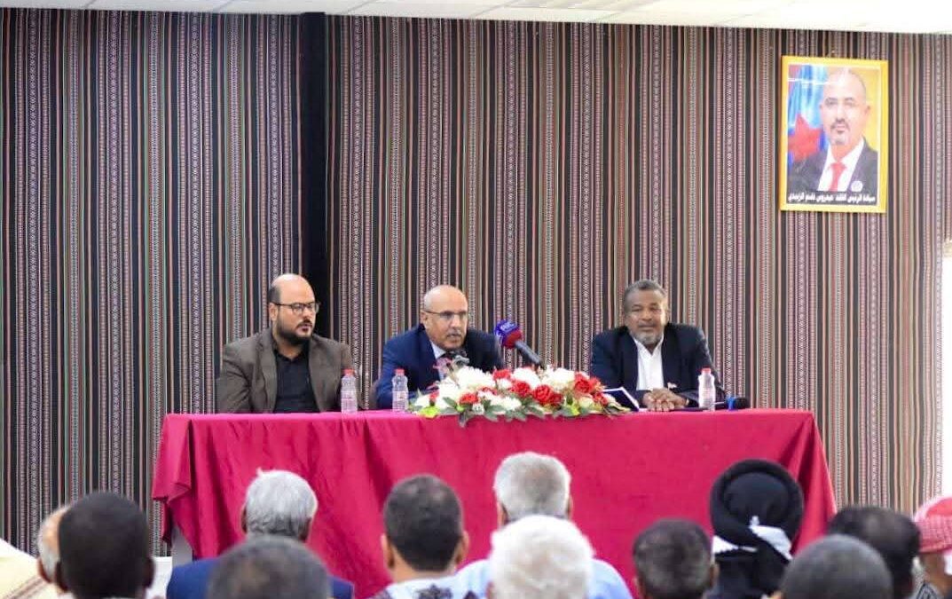 لدى لقائه أعضاء الجمعية الوطنية والمستشارين بالساحل.. الكثيري: حضرموت لن تُدار إلا بالشراكة