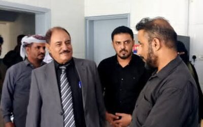 محافظ الضالع يوجه بتجهيز مستشفى الضالع المركزي بالأجهزة والمعدات الطبية بتكلفة 250 مليون