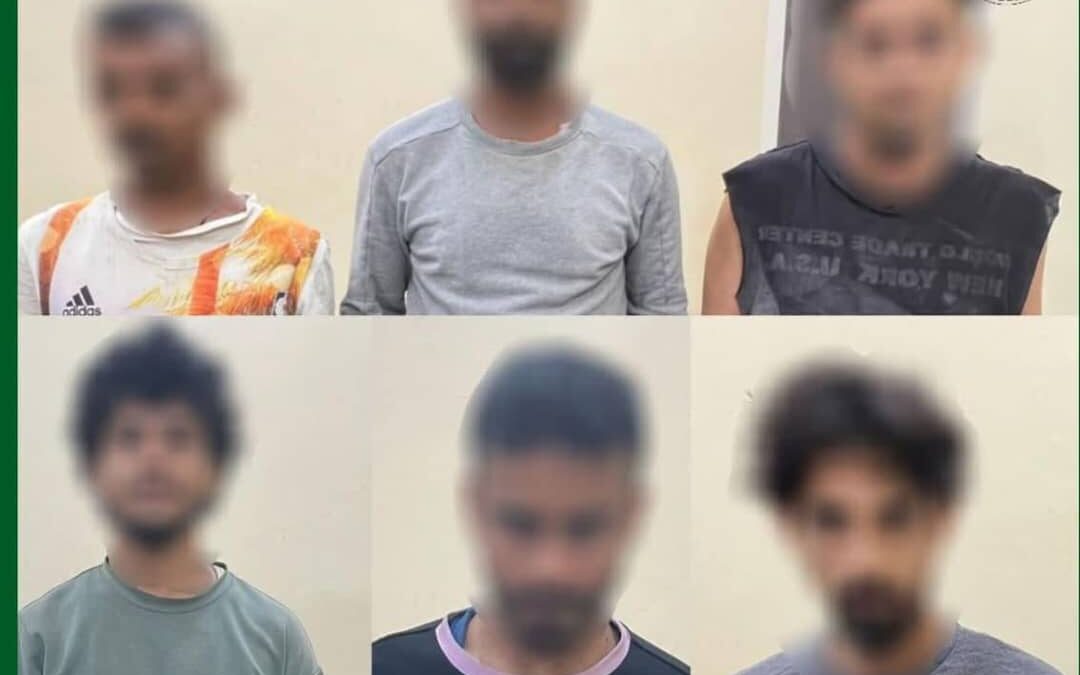 الإدارة العامة لمكافحة المخدرات بقوات الحزام الأمني تضبط 11 متهماً في 8 قضايا بعدن