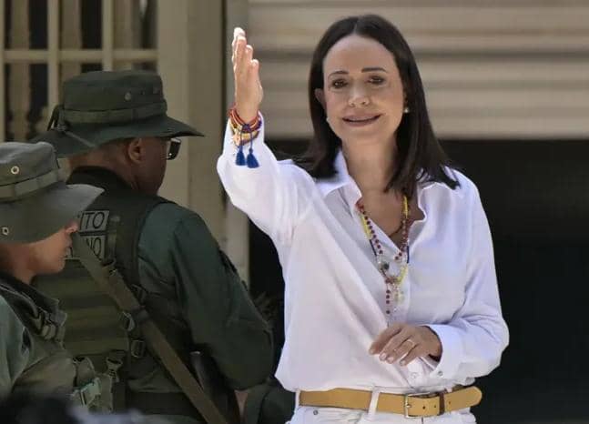 ماريا كورينا: نوبل تكريم لنضال الفنزويليين من أجل الحرية