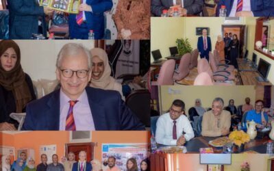 رئيس جامعة عدن يكرم سعادة السفير الألماني بدرع تذكاري تقديراً لجهوده في دعم مجالات التعليم والتنمية