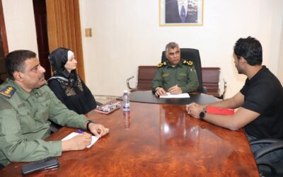 العميد المنهالي يلتقي اللجنة الدولية للصليب الأحمر ويبحث معها عدد من القضايا لتقوية العمل المشترك