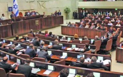 الكنيست يوافق مبدئيًا على قانون فرض السيادة الإسرائيلية على أراضٍ في الضفة الغربية
