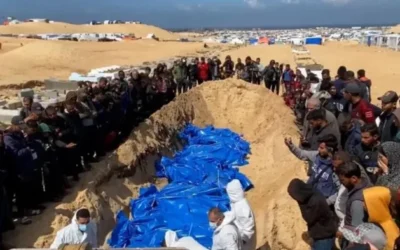 وصول رفات 45 شهيدًا إلى مجمع ناصر الطبي ضمن صفقة التبادل الأخيرة