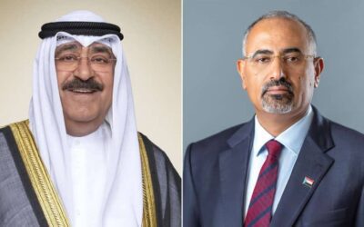 الرئيس الزُبيدي يُعزّي أمير دولة الكويت في وفاة الشيخ صباح جابر الصباح