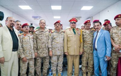 اللواء سالم السقطري ينال درجة الماجستير في العلوم العسكرية