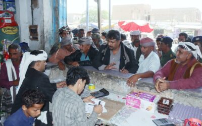 مڪتب الصناعة والتجارةبأبين ينفذ حملة رقابية على أسواق المحال التجارية في مديرية المحفد