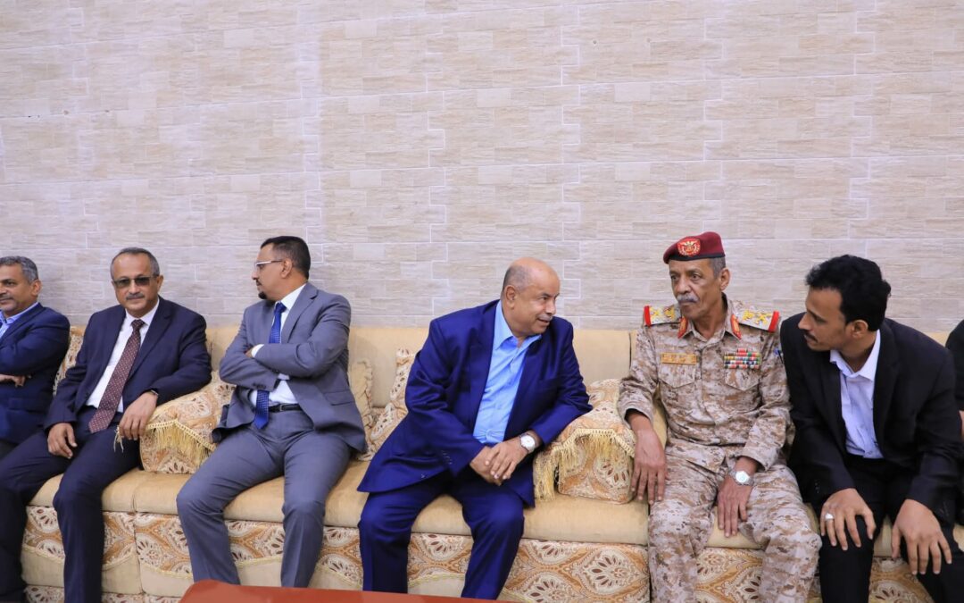 ​محافظ حضرموت يصل المكلا بعد أدائه اليمين الدستورية أمام فخامة رئيس مجلس القيادة الرئاسي