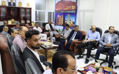 الهمداني يبحث مع وفد فرنسي التحديات التي تواجه أنشطة القطاع الخاص في السوقين الأوروبي والفرنسي