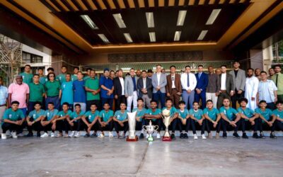 المحافظ لملس يستقبل فريق وحدة عدن المتوّج ببطولة دوري عدن الممتاز ويؤكد دعمه لاستمرار النشاط الرياضي