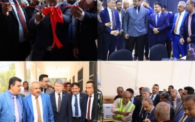 السقاف والشكلية يستقبلان سفير كوريا الجنوبية  بالمعهد التقني الصناعي في العاصمة عدن