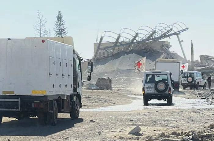 جيش الاحتلال: الصليب الأحمر يتسلم جثمان محتجز إسرائيلي في غزة