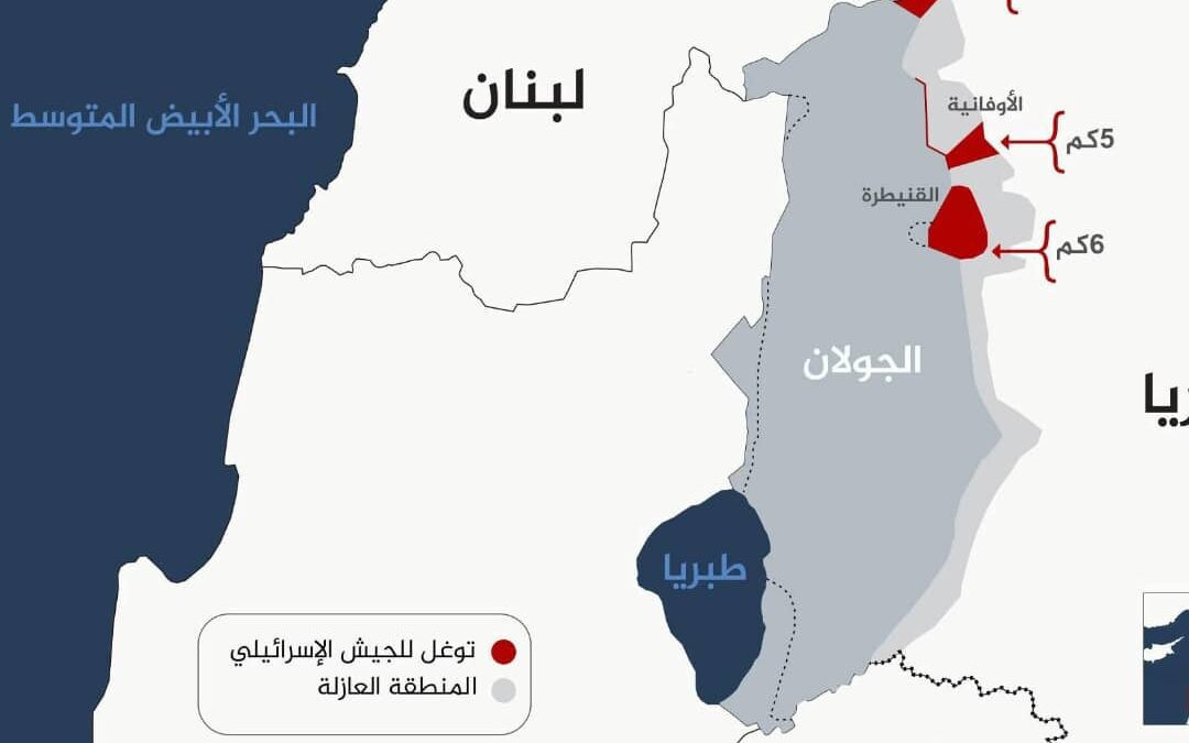توغل إسرائيلي جديد في ريف القنيطرة الأوسط بسوريا