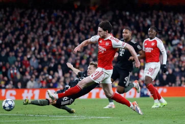 أرسنال يواصل التألق ويهزم بايرن ميونخ 3-1 في دوري أبطال أوروبا
