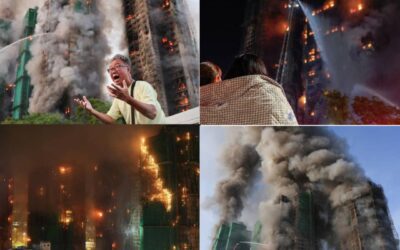 ارتفاع وفيات حريق هونج كونج إلى 94 شخصًا مع قرب انتهاء البحث والإنقاذ