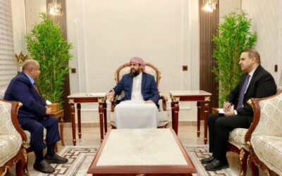 المحرّمي يناقش مع محافظ حضرموت مستجدات الأوضاع ومساعي تعزيز الاستقرار