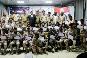 اللواء الركن عبدالعزيز الهدف يكرم أبطال الدوري النوفمبري في احتفال استثنائي بالاستقلال الجنوبي