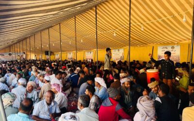 استجابة لدعوة انتقالي وادي حضرموت.. بدء اعتصام شعبي واسع في سيئون للمطالبة بإعلان دولة الجنوب