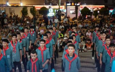 أمسية فنية وكرنفال طلابي ينعشان ساحة الاعتصام في عدن