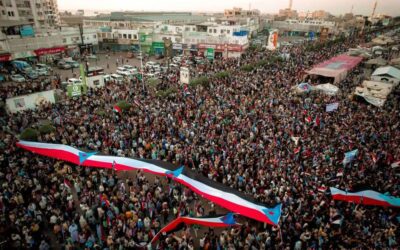 حشود جماهيرية كبيرة من الضالع تصل عدن دعماً لمطالب إعلان دولة الجنوب العربي