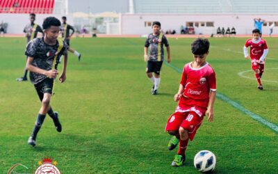 الطفل الموهوب مهدي يحي اليزيدي ضمن فريق اكاديمية المرحلي يسجل هدفا متميزا في إطار فوز الأكاديمية بمبارتين في قطر