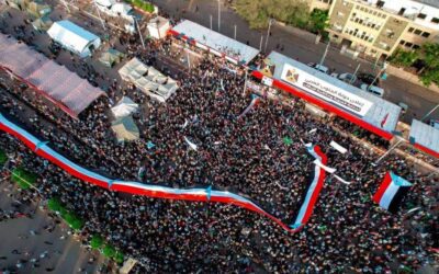 توافد جماهيري واسع لأبناء يافع إلى ساحة الاعتصام بالعاصمة عدن دعمًا لمطلب إعلان دولة الجنوب العربي