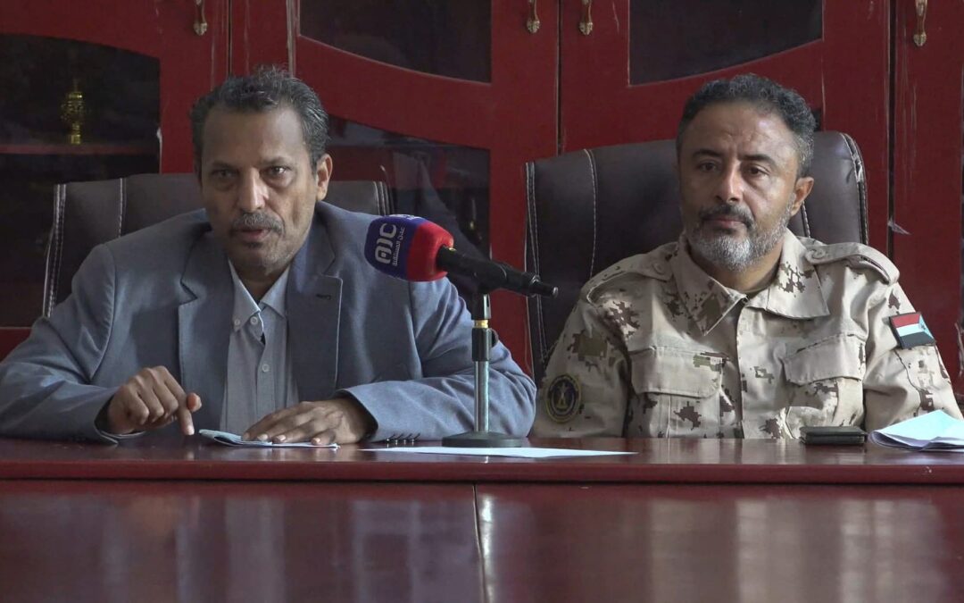 الحييد وأبوبكر حسين يترأسان اجتماع اللجنة الأمنية بمحافظة أبين