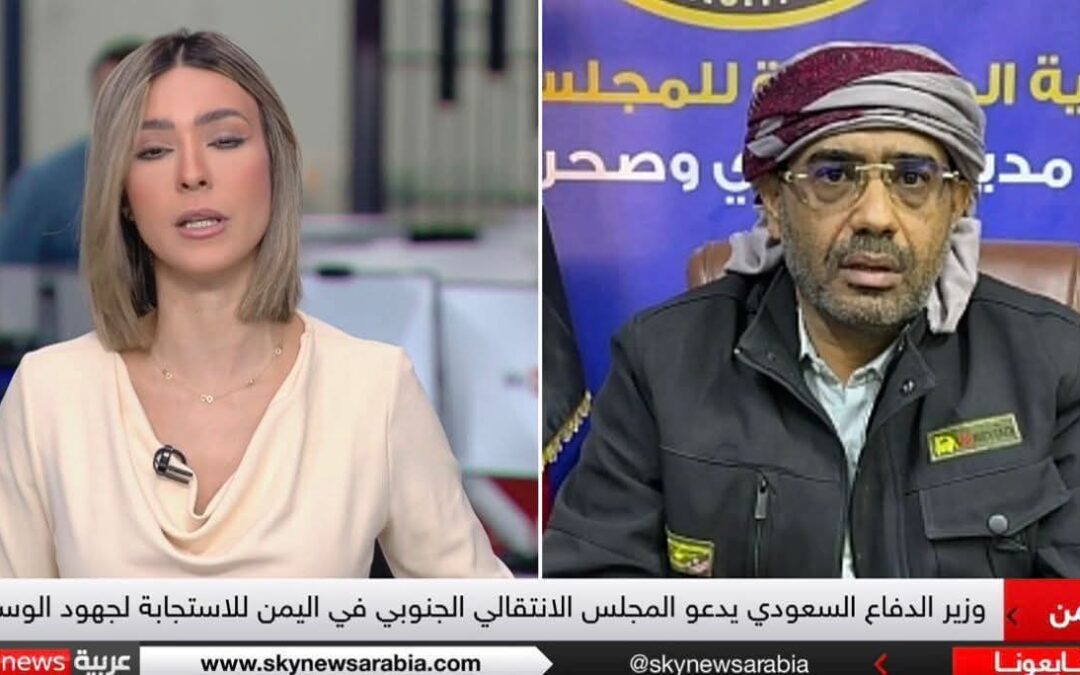 الزبيدي: لن ننسحب من حضرموت ولن نقبل بأي قوات “إخوانية”