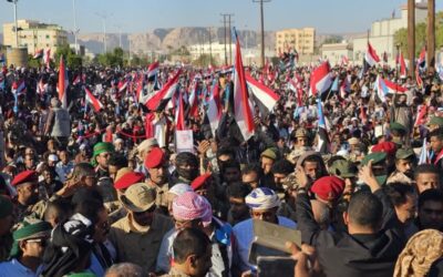 مليونية سيئون: بقاء القوات الجنوبية ضمان للأمن وخيار أبناء وادي حضرموت