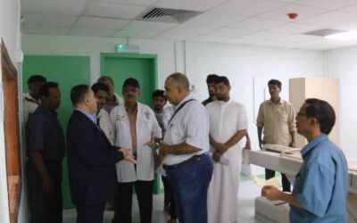 الحامد يزور مستشفى الرازي للوقوف على سير الخدمات الطبية والتحديات التشغيلية
