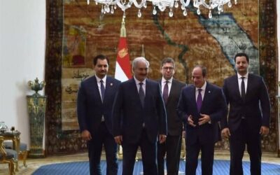 السيسي و حفتر يبحثان ترسيم الحدود البحرية