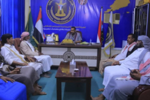 انتقالي وادي وصحراء حضرموت يلتقي شيوخ ووجهاء المنطقة ويثمن دعمهم للقوات المسلحة