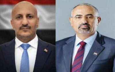 الرئيس الزُبيدي يتلقى اتصالًا هاتفيًا من الفريق طارق صالح