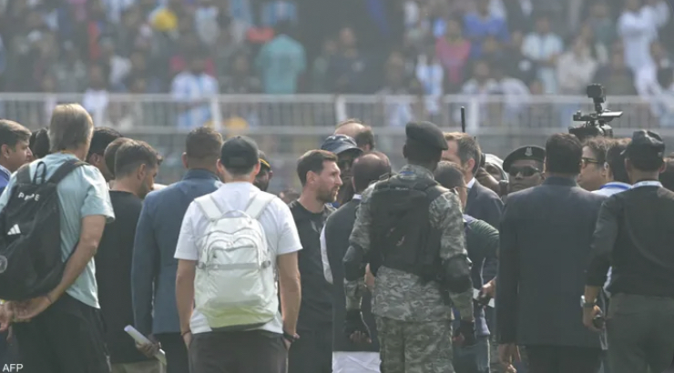 ميسي في الهند.. جولة تاريخية تتحول إلى كارثة وطنية وعنف