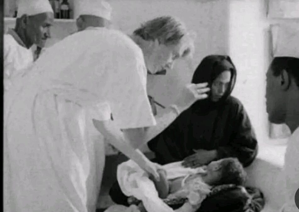 رسالة العلامة بن سميط للطبيبة الألمانية إيفا هوك عند مغادرتها شبام حضرموت  عام 1957م