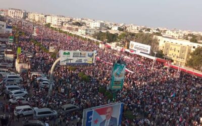 شعب الجنوب في مليونية “الوفاء والصمود” يؤكدون رفضهم المساس بالإرادة الشعبية والسيادة الوطنية الجنوبية