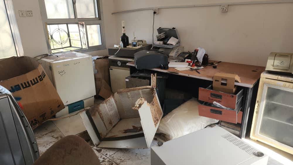 من اليوم ٧ يناير ٢٠٢٦ عدن بلا جودة مياه بعد نهب أجهزته المخبرية ..