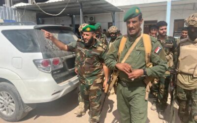 خلال زيارة القائد جلال الربيعي لوحدة حماية الأراضي .. الحالمي يحذر من البناء العشوائي أو البسط على أملاك الآخرين