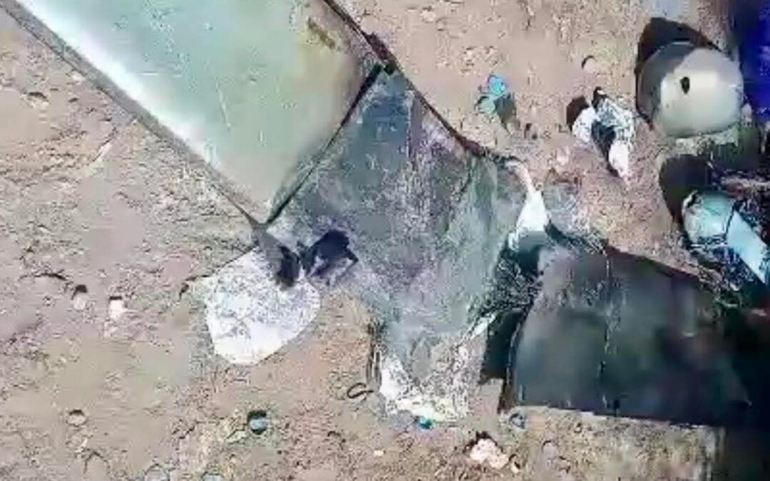 قوات العمالقة الجنوبية تسقط طائرة مسيرة حـوثية في بيحان بمحافظة شبوة