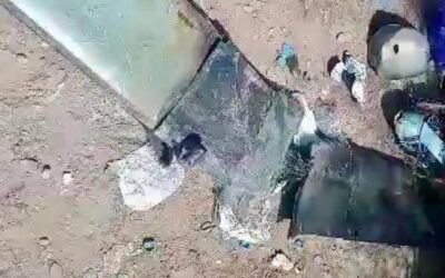 قوات العمالقة الجنوبية تسقط طائرة مسيرة حـوثية في بيحان بمحافظة شبوة