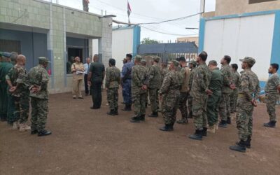 بتوجيهات مدير عام شرطة العاصمة عدن.. قيادتا الرقابة والتفتيش والتوجيه المعنوي تنفذان نزولاً ميدانياً إلى قسم شرطة الدرين.