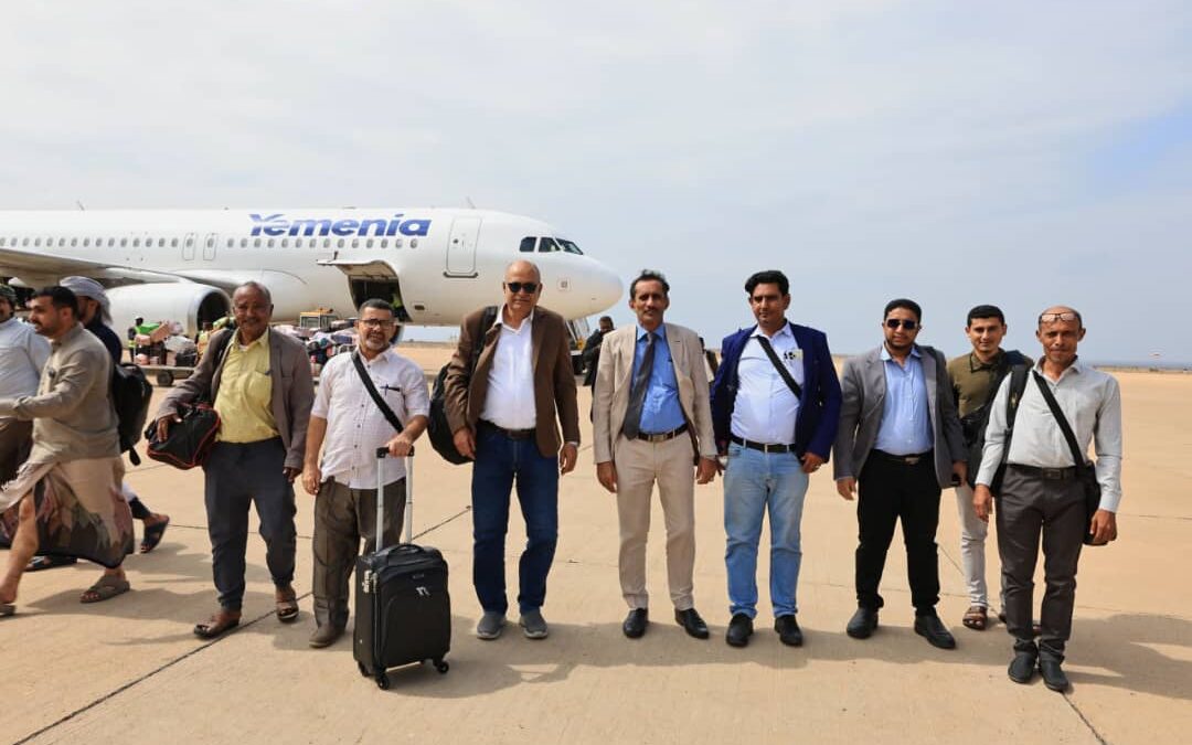 بتوجيه من الوزير السقطري   وفد من وزارة الزراعة والري والثروة السمكية يصل أرخبيل سقطرى لتقييم القطاع الزراعي ورفع احتياجات المحافظة