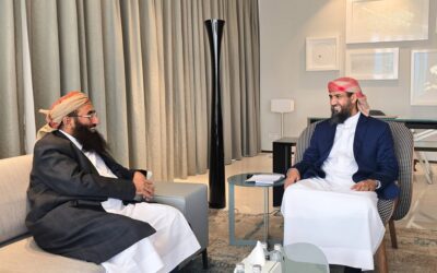 عضو مجلس القيادة المحرّمي يلتقي وزير الأوقاف والإرشاد الشيخ تركي الوادعي