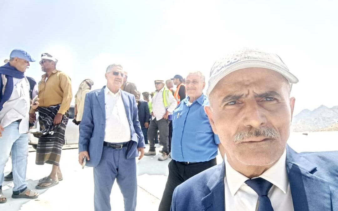 نزول ميداني عالي المستوى إلى سد حسان   العظيم في مديرية خنفر بمحافظة أبين