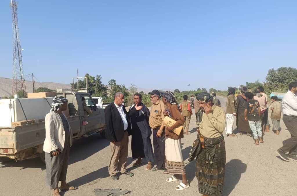 بتوجيهات وزير الأشغال.. تسليم موقع مشروع تأهيل طريق جعار–باتيس