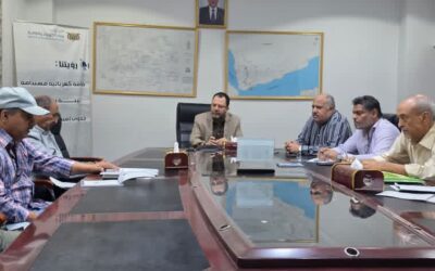 وزير الكهرباء  يترأس اجتماعًا طارئا مع الشركة المنفذة للمحطة الشمسية والشركة المشغلة واستشاري المحطة