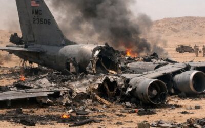 تحطم طائرة امريكية
