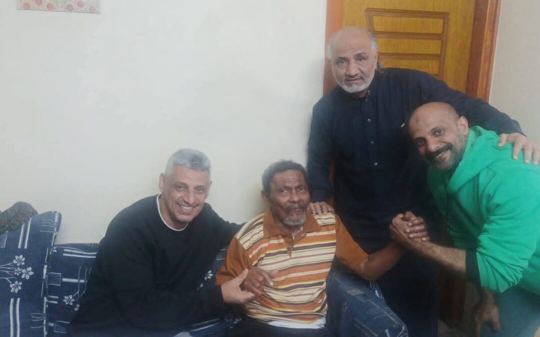 النجم ابوعلاء يسجل موقف إنساني تجاه زميله الكابتن علي نشطان
